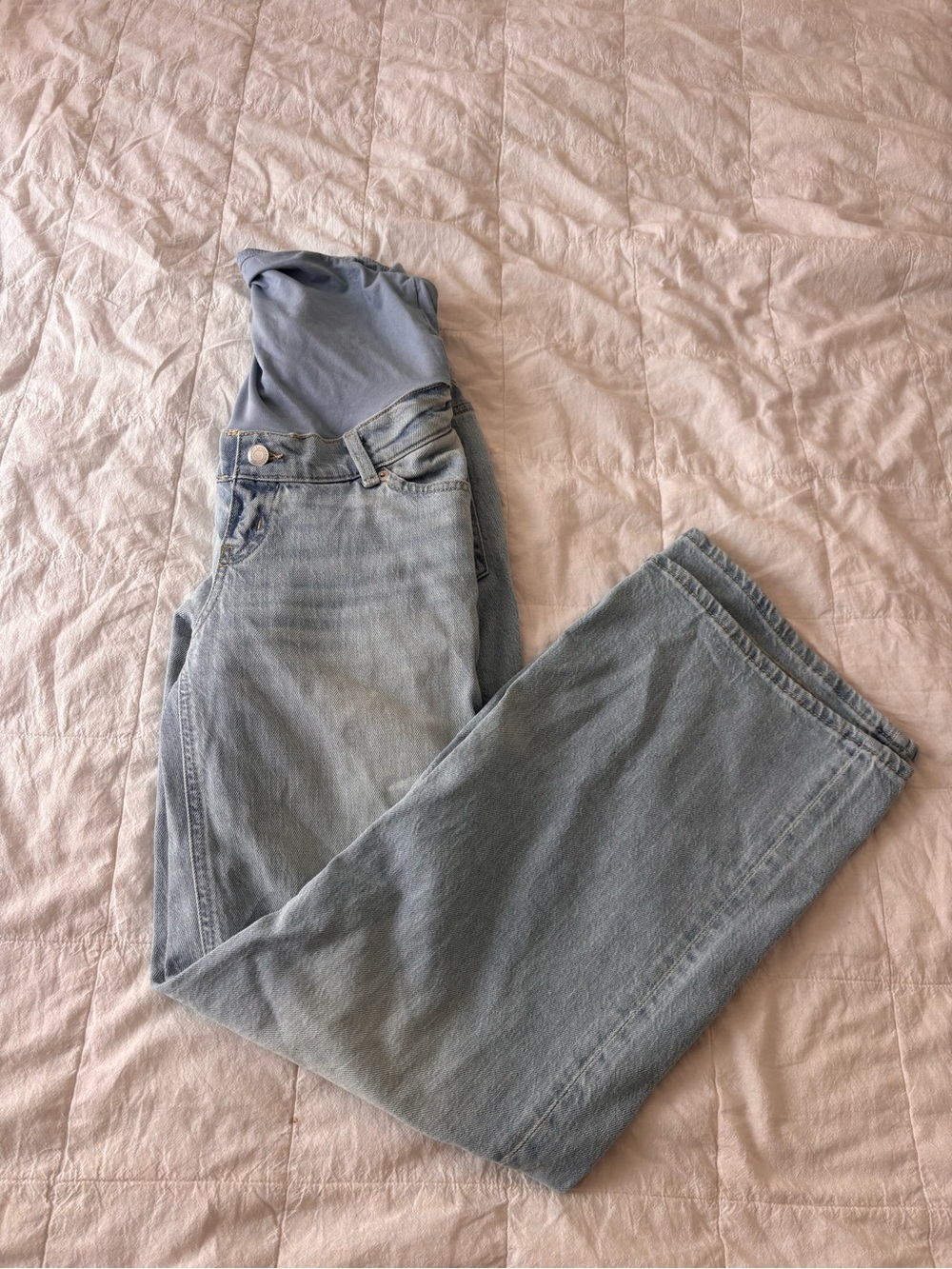 H&M Light Blue Straight Leg Jeans